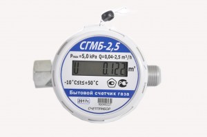 Счетчик газа СГМБ 2,5