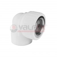 Угольник переходной с внутренней резьбой PP-R 32х1"(цвет серый)